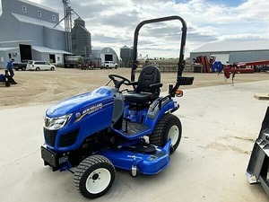 Tracteur agricole compact 4x4 25 CV |   Tracteur multifonctionnel Workmaster 25S Boomer 1020 4x4 pour pelouse, bleu - Product Image 5
