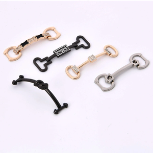 Bulk Alloy Metal Decorative Shoe <b>Chain</b> Buckle Strap for Sneakers <b>Boots</b> Loafers Wholesale Footwear Accessories Fashion Hardware - Product Image 2