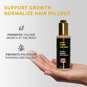 เซรั่มบำรุงเส้นผมไบโอติน |   ทรีทเม้นต์ป้องกันผมร่วงสำหรับผมหงอกบาง ช่วยเสริมสร้างรากผมและกระตุ้นรูขุมขน - Product Image 2