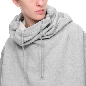 ชุดวอร์มสำหรับฤดูหนาวผ้าฟลีซย้อมสีล้วนชุดวอร์มสำหรับ100% ผ้าฝ้ายโอเวอร์ไซส์ - Product Image 2