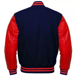 OEM de personalización de fábrica chaqueta de béisbol Letterman Streetwear abrigo bombardero con patrón de estampado bordado abrigo personalizable - Product Image 2