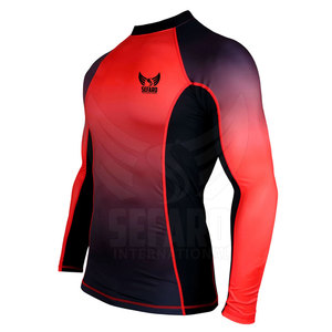 Service OEM, vente en gros de rashguards pour hommes, dernier design, rashguards pour hommes fabriqués au Pakistan. - Product Image 2