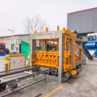 Machine de fabrication de blocs de béton QT12-15 entièrement automatique, équipement hydraulique pour la production de briques creuses et de pavés autobloquants en ciment