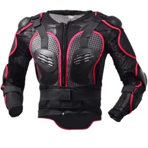 Chaqueta de Motociclismo con Protección Certificada CE, Chaqueta de Motociclismo Profesional de Carreras con Protección para Hombros, Codos y Espalda - Product Image 3