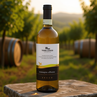 Vino Blanco Seco Italiano Premium - TERRE CEVICO Albana Di Romagna Secco DOCG 750ml 6 Botellas por Caja