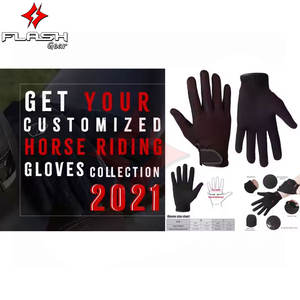 Meilleur prix antidérapant gant d'équitation équestre mode écran tactile haute qualité OEM personnalisé vente en gros sport gants d'équitation - Product Image 2