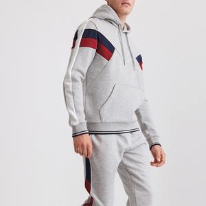 Sudaderas con capucha de hombre con logotipo/diseño personalizado al por mayor de alta calidad, sudaderas con capucha cómodas, sudaderas con capucha transpirables con bloqueo de Color para hombre - Product Image 4