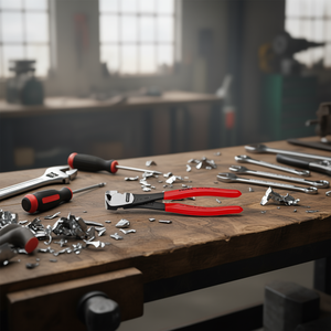 คีมตัดปลายแบบแรงยกสูงของ Knipex สีดำเคลือบอะทราเมนต์ พร้อมหัวขัดเงาและด้ามจับเคลือบพลาสติก - Product Image 3