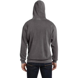 Sweats à capuche personnalisés avec fermeture éclair 2025 nouveautés sweat à capuche zippé délavé à l'acide hommes sweats à capuche zippés surdimensionnés 500 g/m² - Product Image 3