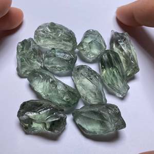 Cristal de Prasiolite Naturel en vrac du Brésil - Product Image 2