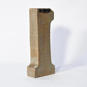 Blocs de lettres en bois alphabet en gros d'Inde avec différents motifs et tailles pour la décoration de la maison Fabricant - Product Image 3