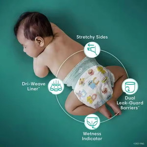ปรนเปรอผ้าอ้อมเด็กแบบแห้งขนาด4นับ144 (เลือกสำหรับตัวเลือกเพิ่มเติม) - Product Image 5
