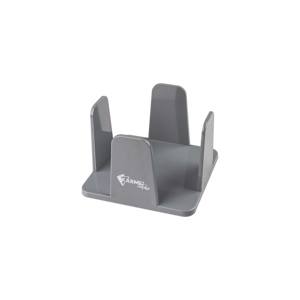 Porte-serviettes gris 20x20cm en polystyrène PS Karme 24 pièces B2B - Product Image 1