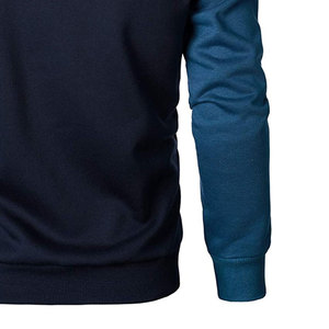 Vente en gros de sweats à capuche carrés courts en coton épais et épais pour hommes surdimensionnés avec logo personnalisé pour hommes - Product Image 5
