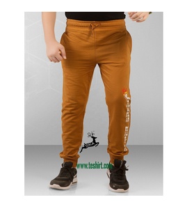 Pantalon de survêtement en coton solide Ready Ship Harem Jogger Pantalon Tissu tricoté Lavé Mode Workout Casual Joggers pour l'Inde en ligne - Product Image 5
