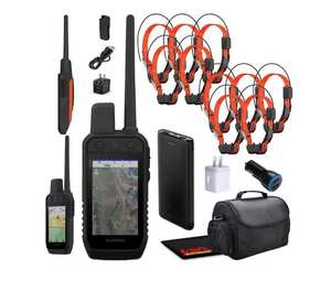 MEILLEUR PRIX POUR UN SYSTÈME ORIGINAL DE SUIVI ET D'ENTRAINEMENT GPS POUR CHIENS PORTABLE AVEC 10 COLLIERS TT25 Alpha 300 Noir - Product Image 5