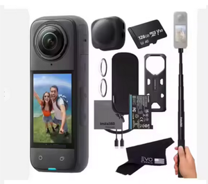 Cámara Deportiva Insta360 X5 Sellada de Fábrica, Resistente al Agua 15m, Sensores 11.28, <span class=keywords><strong>Video</strong></span> 8K 360 HDR, Foto 72MP, 4K60fps, Lente Única - Product Image 4