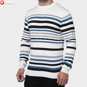 Nouveau style de pull tricoté pour l'hiver avec logo personnalisé anti-rides pour hommes, décontracté et uni, service OEM - Product Image 4
