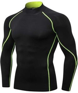 Custom Logo Men Sublimation <b>Printed</b> Spandex Rash Guard Gym Training Rash Guard Compression Shirts MMA Rash Vest - Product Image 3