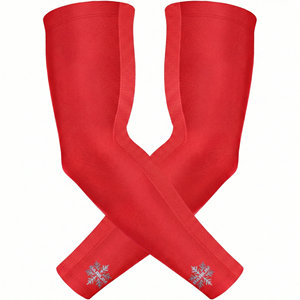 Manchons de compression sportifs respirants et anti-humidité pour le basketball et le cyclisme, personnalisables avec logo, vente en gros, directement de l'usine - Product Image 1