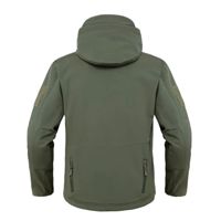Uniforme Táctico de Guardia de Seguridad de Primera Calidad, Chaqueta y Pantalón Verde Oliva con Cierre Completo, Tejido Suave Impermeable para Hombre, Invierno