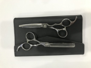 Ciseaux de coiffure professionnelle, avec vis à billes, pour professionnels - Product Image 2