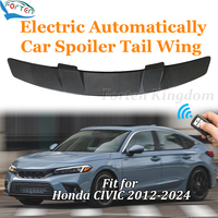 Alerón Universal para Coche, Spoiler Eléctrico Trasero de Freno, Alerones para Maletero Trasero para Honda Civic 2012-2024