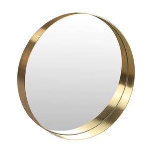 Radiant Unique Adorable Golden Metal Wall <b>Mirror</b> Transforming Spaces With Sleek Modern Design And Timeless Luxury Charm - Product Image 3