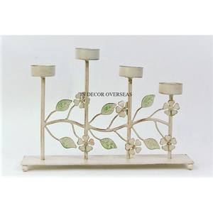 Customized Size And Logo Available High Standard Quality Metal High Grade Gold Plated <b>Table</b> Centerpiece Decor Candle Holders - Product Image 3