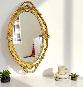 Weeding Decor - <b>Antique</b> European Decorative Mirror - Photo Prop - Product Image 4