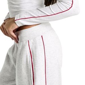 Conjunto Deportivo Personalizado para Mujer, Pantalones Cortos Deportivos Sólidos de Manga Corta, Ropa Deportiva para Correr, Fitness, Conjunto Deportivo Informal para Trotar, Cintura Alta - Product Image 3