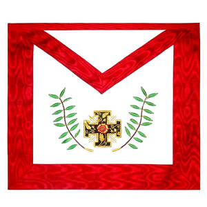 2025 AASR 18TH DEGREE HAND <b>EMBROIDERED</b> APRON - Product Image 3