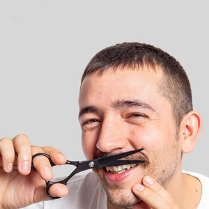 Maquinilla de afeitar negra Súper elegante, mango hecho a medida, tijera de peluquero con acabado, el mejor corte de pelo de peluquero para tijeras de peluquero - Product Image 4