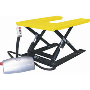 Plateforme extra-basse pour un levage pratique des palettes, rampes de chargement, plaques et planches - Product Image 1