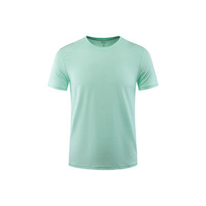 Haute qualité MenCotton TShirt à manches courtes haut décontracté été respirant tissu doux t-shirt conception unie confortable - Product Image 3