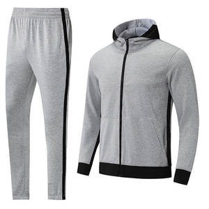 Conjunto Deportivo para Hombre, Chaqueta con Capucha y Pantalones para Correr, Secado Rápido, Transpirable, Ecológico, Ropa Deportiva para Fútbol, Baloncesto - Product Image 2