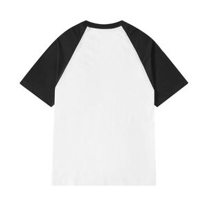 Custom Logo 200gsm Unisex <b>Patchwork</b> T-shirt Breathable Blank Cotton T-shirts Wholesale T-shirt for men DDP Shipping - Product Image 2