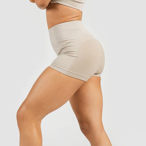 Shorts de compression taille haute pour femme, coupe ajustée, respirants, en Spandex/Polyester, taille élastique, prix raisonnable, les plus tendances - Product Image 5