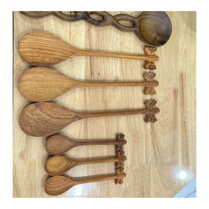 Wooden Spoon Handcrafted Kitchen <b>Tool</b> with <b>Smooth</b> Surface for Long Term Use / Hot Selling Item / Vietnam Handicraft Manufacturer - Product Image 1
