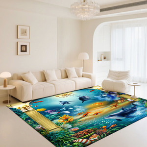 Alfombra Personalizada para Sala de Estar o Dormitorio, Antideslizante, de Poliéster - Product Image 3