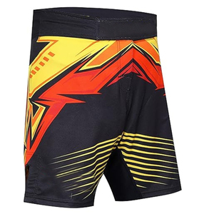 Pantalones cortos de MMA para hombre, ropa de entrenamiento de lucha, secado rápido, duradero, ligero, gimnasio, Fitness, artes marciales, BJJ, pantalones cortos personalizados - Product Image 3