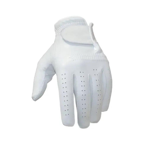 Gants de golf pour hommes/femmes gauchers en cuir de mouton respirant doux de qualité supérieure avec logo personnalisé - Product Image 3