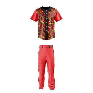 Conjunto de Uniforme de Béisbol para Hombre 2025, Sublimado, de Alta Calidad, Manga Larga, Transpirable - Product Image 5