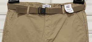 กางเกงขายาวเล่นกอล์ฟของผู้ชายรัดรูปปรับแต่งได้ยืดได้ผ้าเรียบด้านหน้าตรงป้องกันการยับดั้งเดิมขายดีขนาดใหญ่พิเศษ - Product Image 3