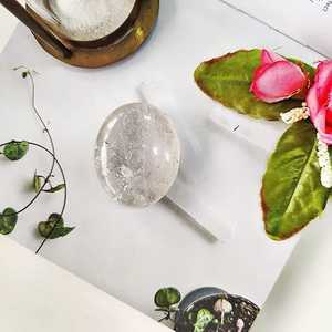 คริสตัลควอทซ์ใสธรรมชาติหินอาเกตอัญมณีรูปนางฟ้าประดับกระเป๋าสำหรับการทำสมาธิ - Product Image 6