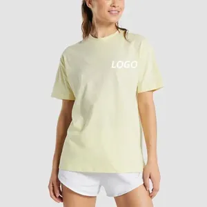Hombres 100% poliéster liso en blanco camiseta al por mayor logotipo personalizado camiseta bajo precio 2023 poliéster hombres camiseta - Product Image 1