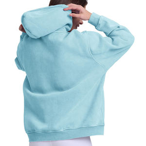 Nuevo estilo Sudaderas con capucha para mujer Buena calidad Diseño personalizado Basics Algodón Mezclado Comfort Fit Sudaderas con capucha para mujer - Product Image 2