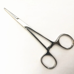 Pinces hémostatiques manuelles de qualité supérieure en acier inoxydable à pointes dentelées pour usage médical vétérinaire chirurgical stérile réutilisable - Product Image 3