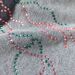 Shorts en jean vintage lavés avec strass, de qualité supérieure, au meilleur design, personnalisés, pour hommes, service OEM, fabriqués au Pakistan - Product Image 3