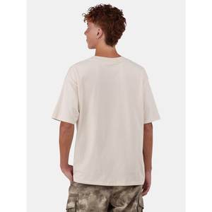 Camiseta de punto de algodón 100% de corte regular para hombre con mangas cortas de secado rápido para hombres grandes - Product Image 5